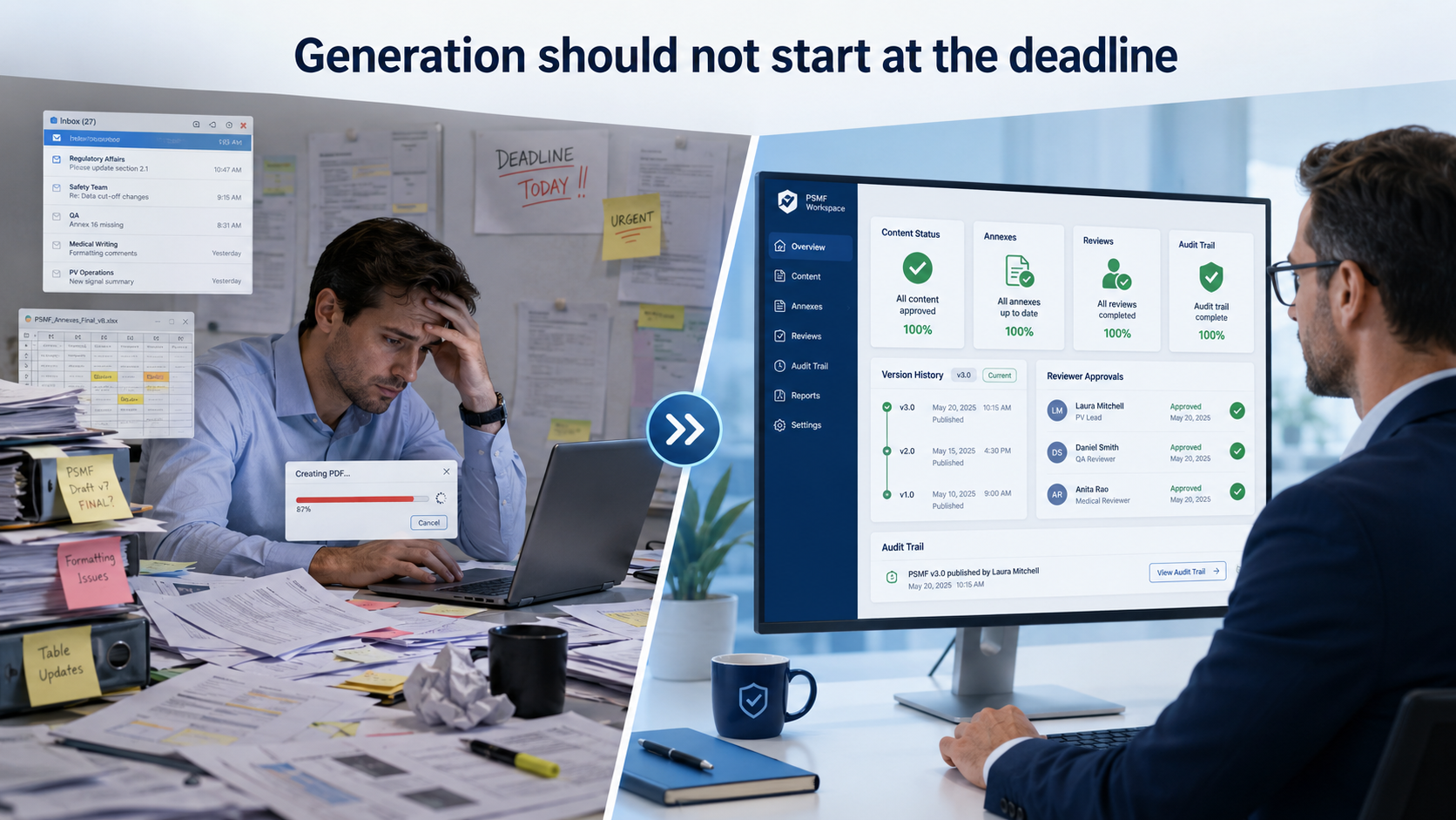 Generation should not start at the deadline